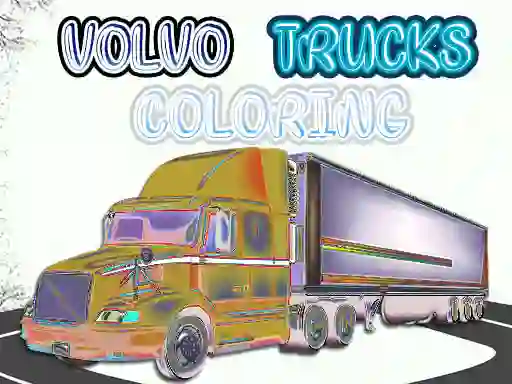 Spel Volvo Trucks Coloring online