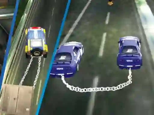 Spel Chained Impossible Driving Police Cars online