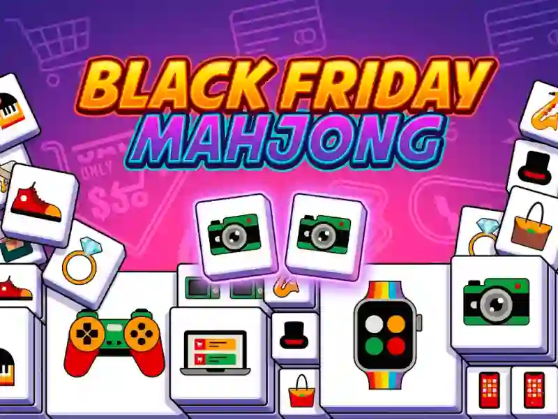Spel Black Friday Mahjong online