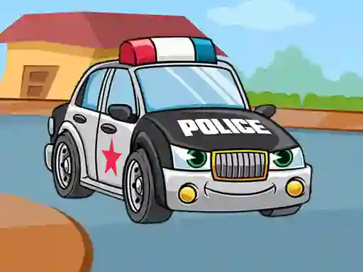 Spel Police Cars Jigsaw online