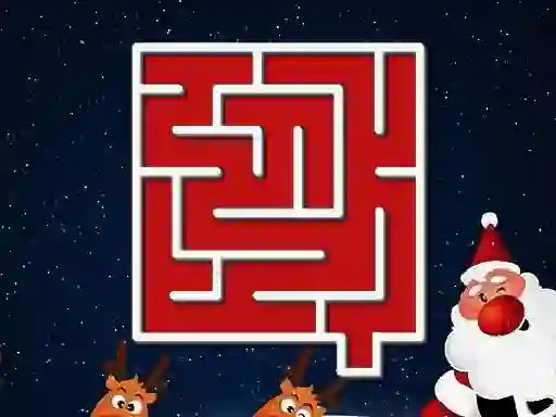 Spel Christmas Maze online