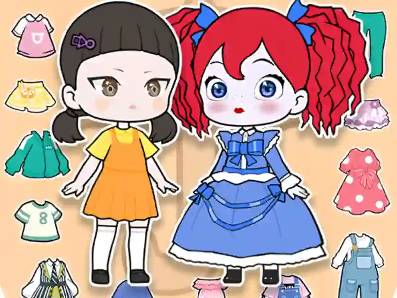 Spel Cute Doll Dress Up online