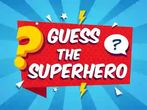 Spel Guess The Superhero online
