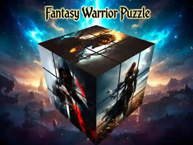 Spel Fantasy Warrior Puzzle online