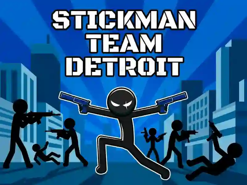 Spel Stickman Team Detroit online