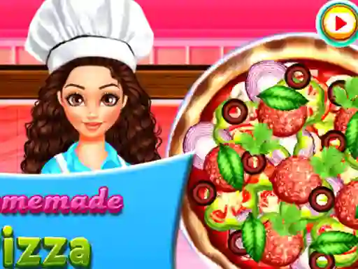 Spel Homemade Pizza Cooking online