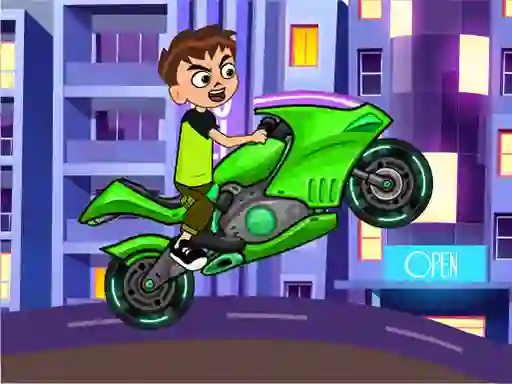 Spel Ben 10 Racer punk online