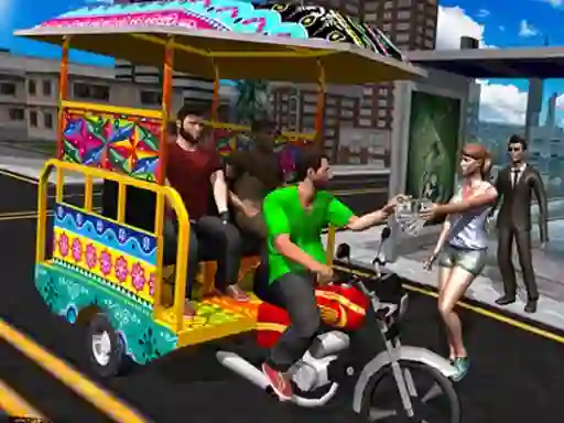 Spel TukTuk Chingchi Rickshaw 3D online