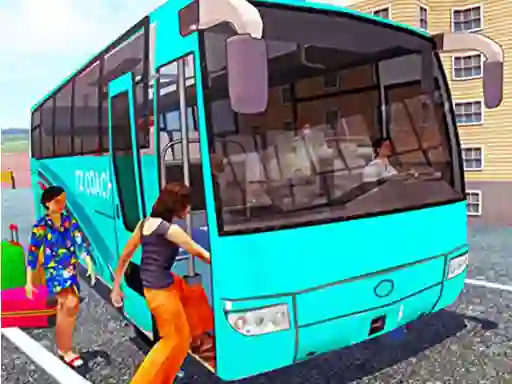 Spel Off Road bus Transport Driver: Tourist Coach Sim online