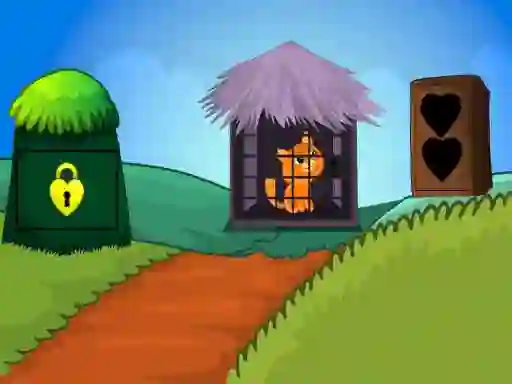 Spel Rescue the kitty online