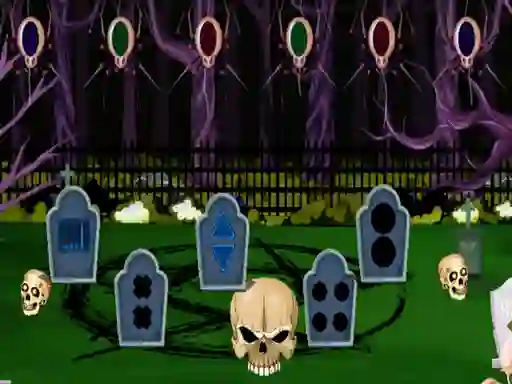 Spel Dark Cemetery Escape online