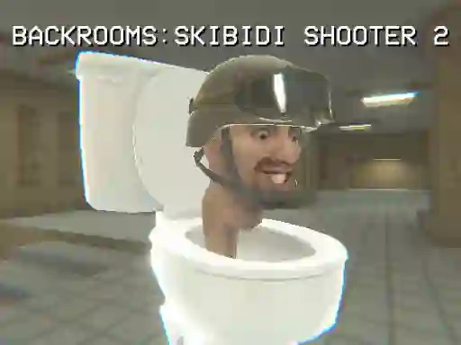 Spel Backrooms: Skibidi Shooter 2 online
