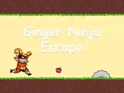 Spel Ginger Ninja Escape online