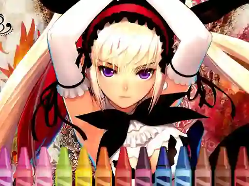 Spel 4GameGround Anime Manga Coloring online