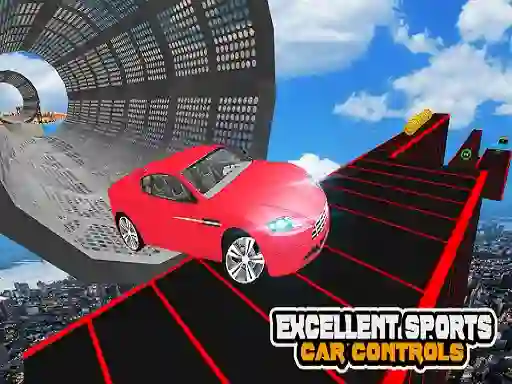 Spel Mega Car Ramp Impossible Stunt online