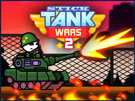 Spel Stick Tank Wars 2 online