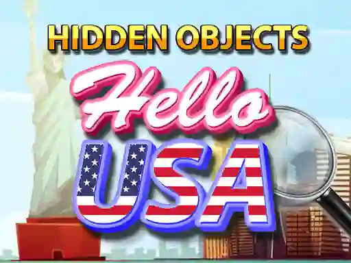 Spel Hidden Objects Hello USA online