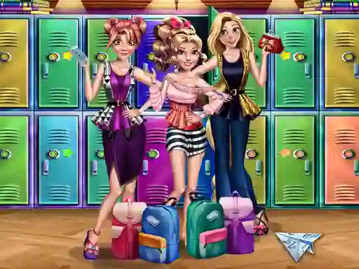 Spel Princess Back To School online