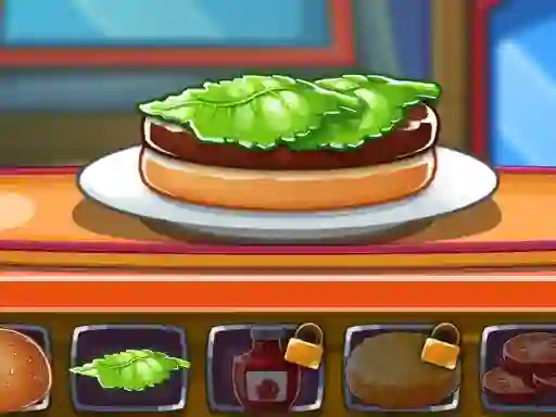 Spel Top Burger Cooking online