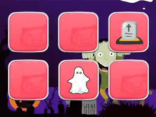 Spel Memory Halloween online