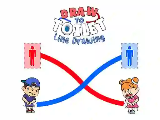 Spel Draw To Toilet Line Drawing online