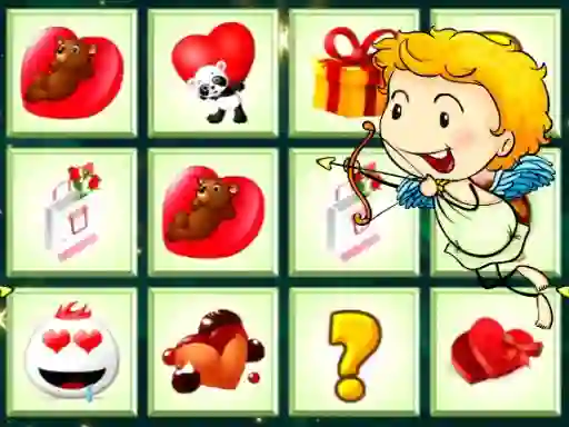 Spel Valentines Cards Match online