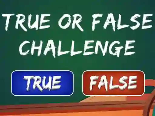 Spel  True Or False Challenge online