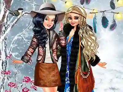 Spel Boho Winter With Princess online