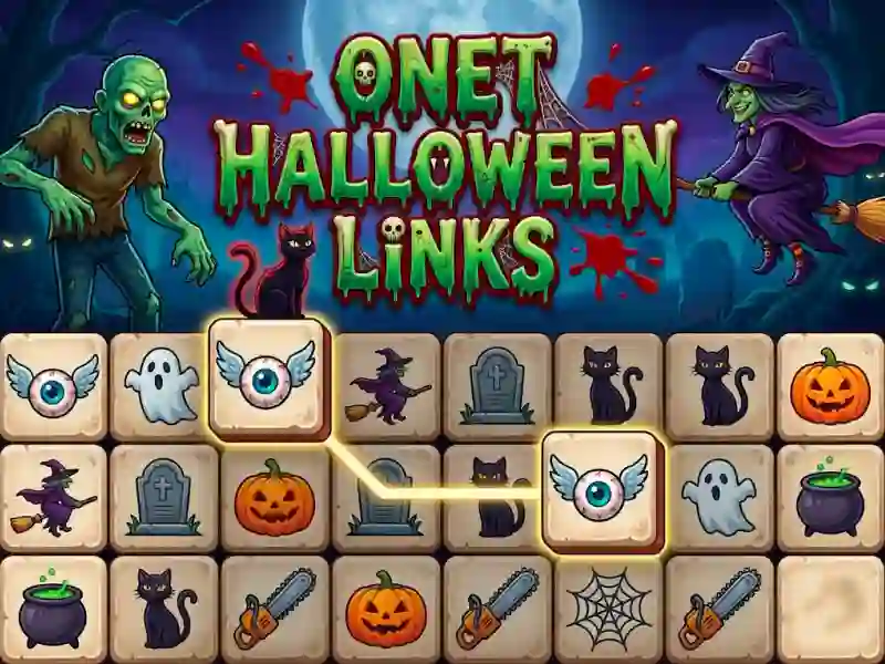 Spel ONet Halloween Links online