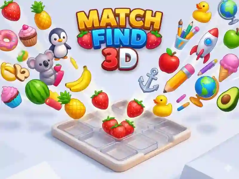 Spel Match Find 3D online
