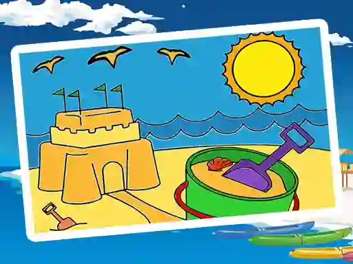 Spel Summer Coloring Pages online