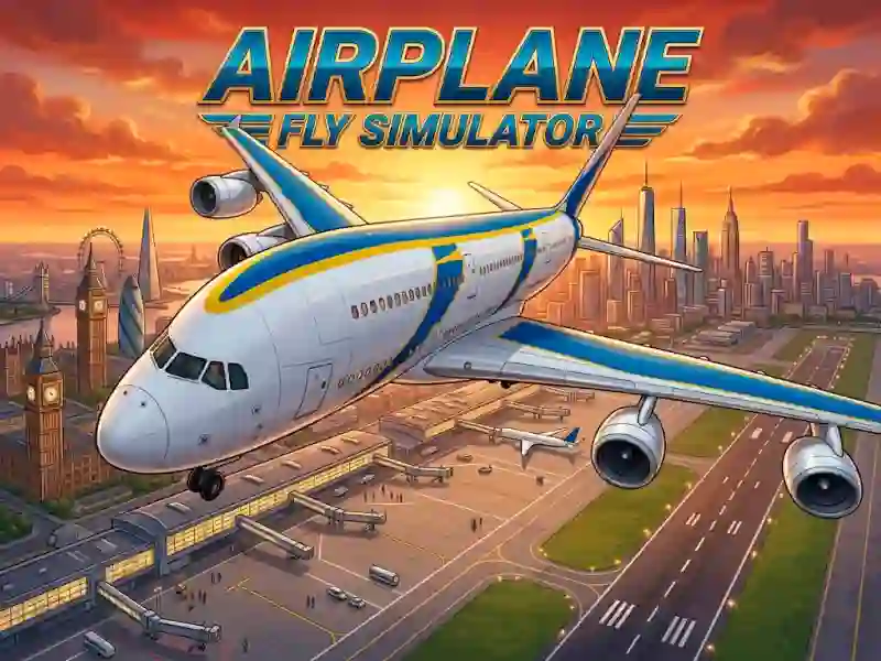 Spel Airplane Fly Simulator online