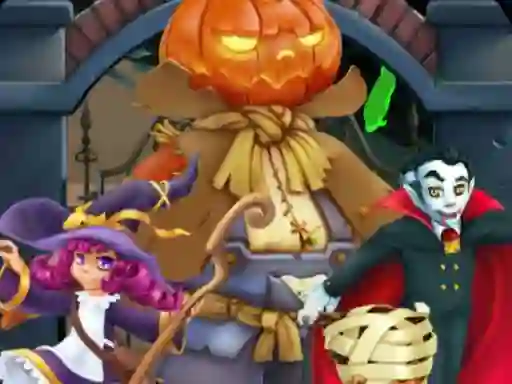 Spel Halloween Jigsaw Deluxe online