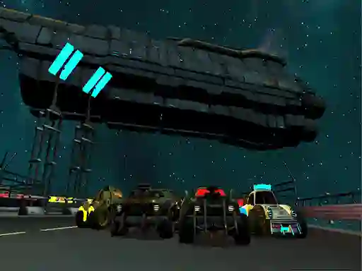 Spel Moon Car Stunt online
