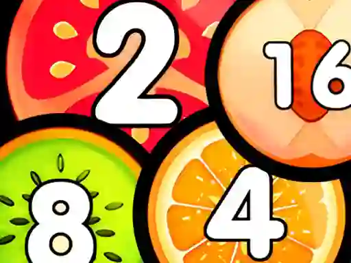 Spel Merge Balls Shooter 2048 Connect Fruits online