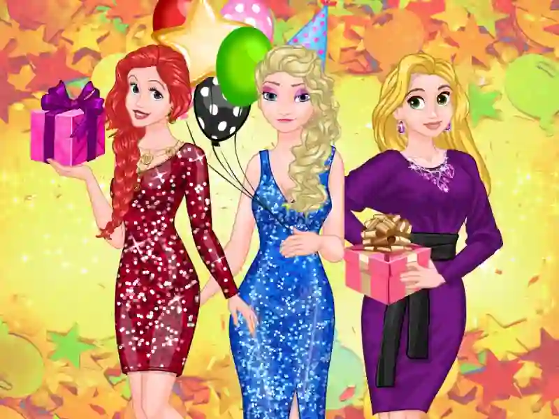 Spel Frosty Princess Party Surprise online