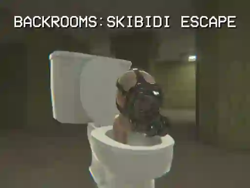 Spel Backrooms: Skibidi Escape online
