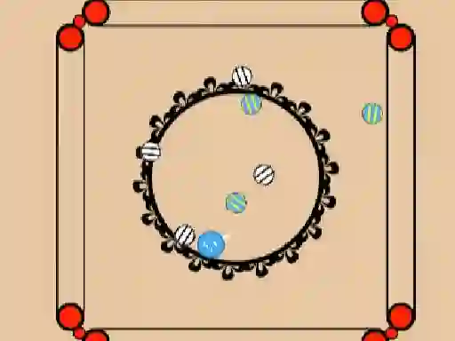 Spel Carrom online