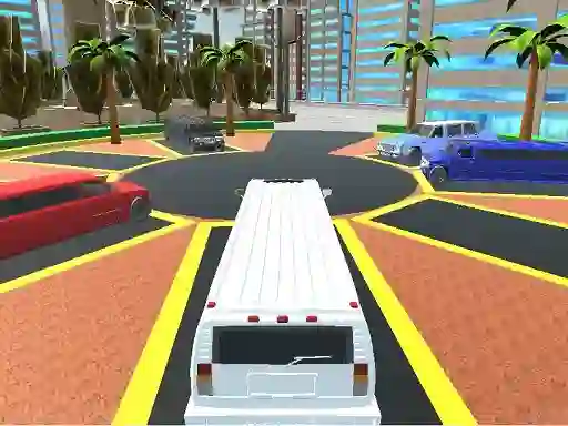 Spel Luxury Limo Taxi Driver City online