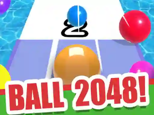 Spel Ball 2048 online