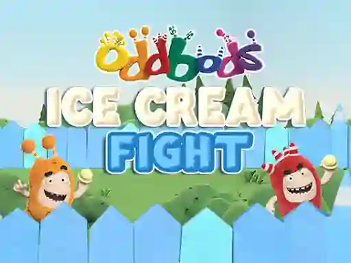 Spel Oddbods Ice Cream Fight online