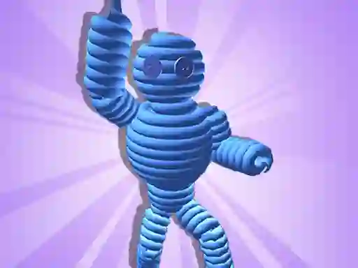 Spel Rope Man Rush 3d online