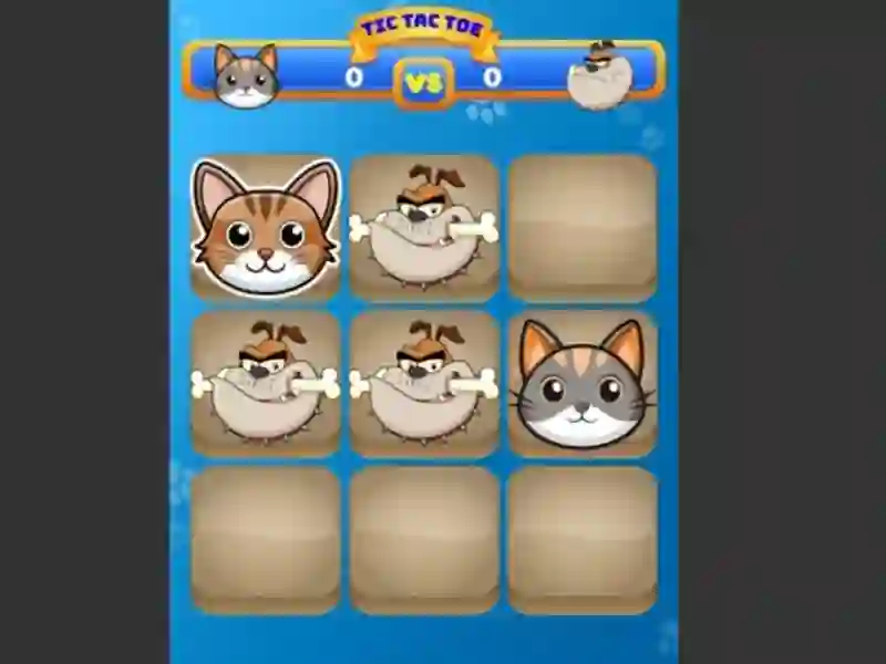 Spel Tic Tac Toe Cat online