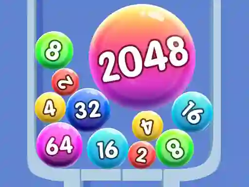 Spel 2048 Balls online