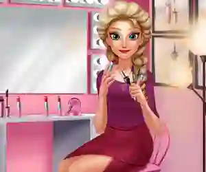 Spel Ice Queen Makeover Time online