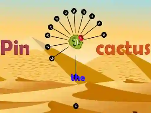 Spel Pin the cactus online