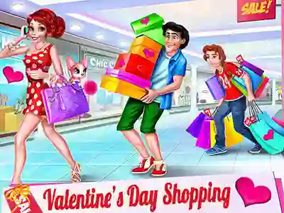 Spel Valentine's Day Shopping online