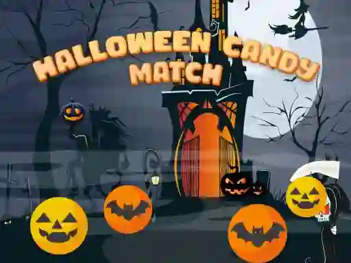 Spel Halloween Candy Match online