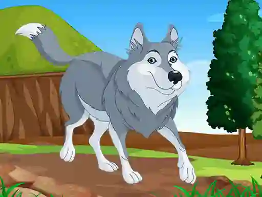 Spel Wolf Jigsaw online