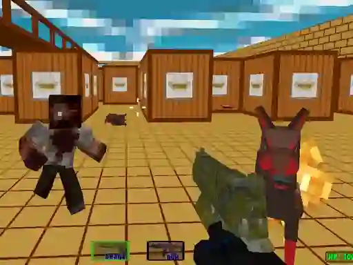 Spel Pixel Swat Zombie Survival online